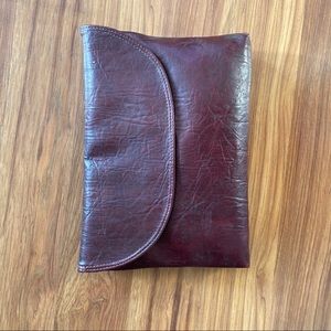 Leather clutch